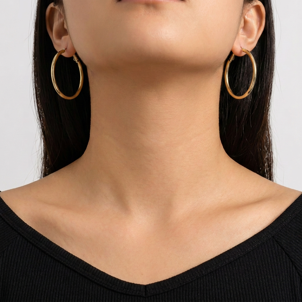 گوشواره حلقه ای